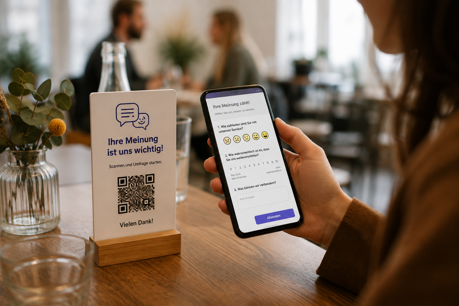Erfahren Sie mit einem Scan, was Ihre Kunden denken